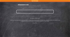 Desktop Screenshot of milocasiones.com